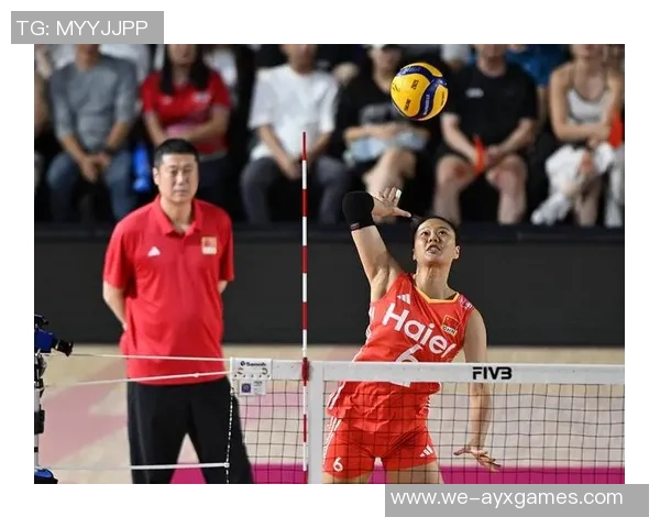 2014女排世锦赛中国女排勇战多米尼加展现团队精神与竞技风采