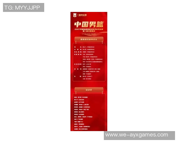 正式发布！再见了，徐杰！中国男篮19人大名单